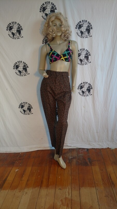 Womens Paisley pants med 27