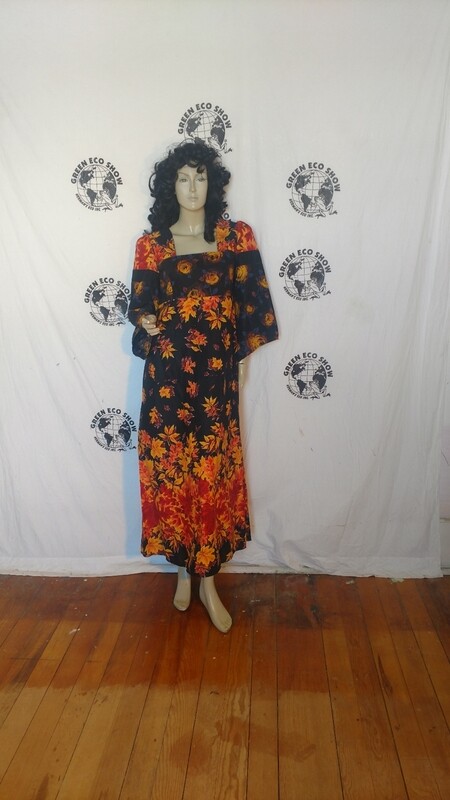 Fall dress Sz 6 Anna Herman cotton USA