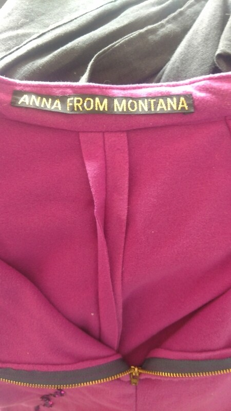 Sequin fleece capris pants Anna from Montana