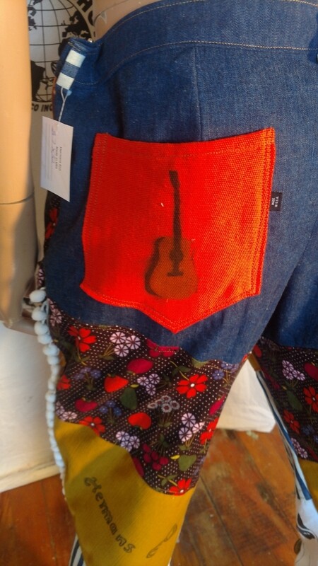 Western Patchwork Jeans airbrushed L Hermans