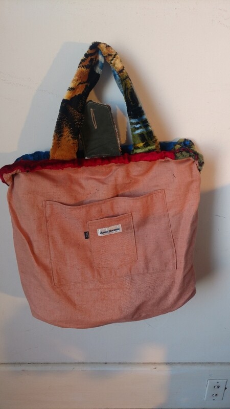 Pirate ships Carpet bag suitcase Hermans Eco