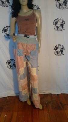 Womens patchwork bells pants Anna Herman USA