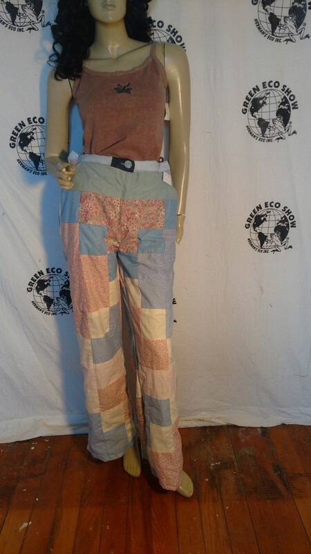 Womens patchwork bells pants Anna Herman USA