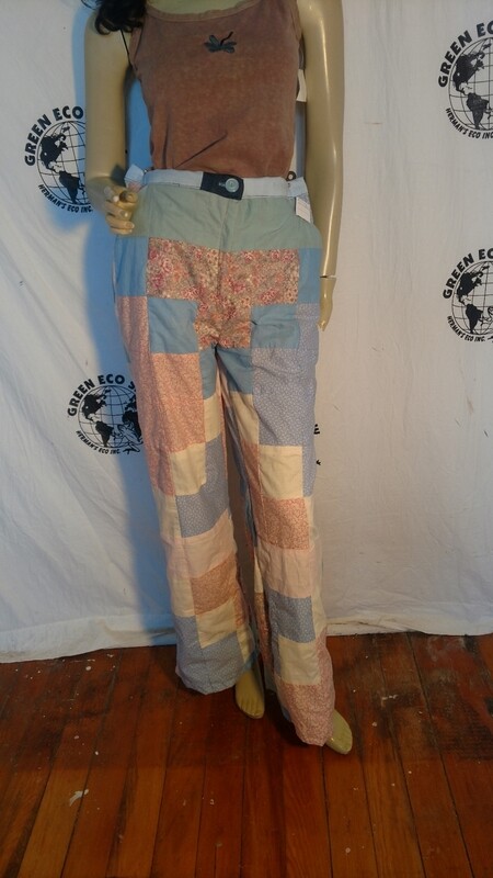 Womens patchwork bells pants Anna Herman USA