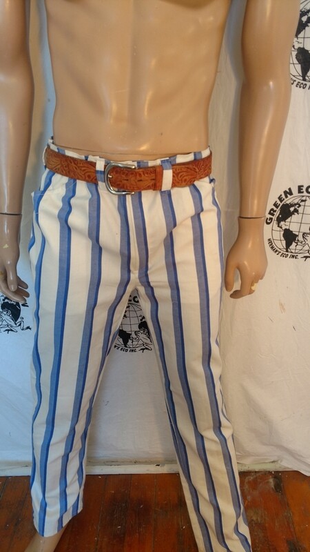 Mens striped jean 36 x 33 Hermans USA