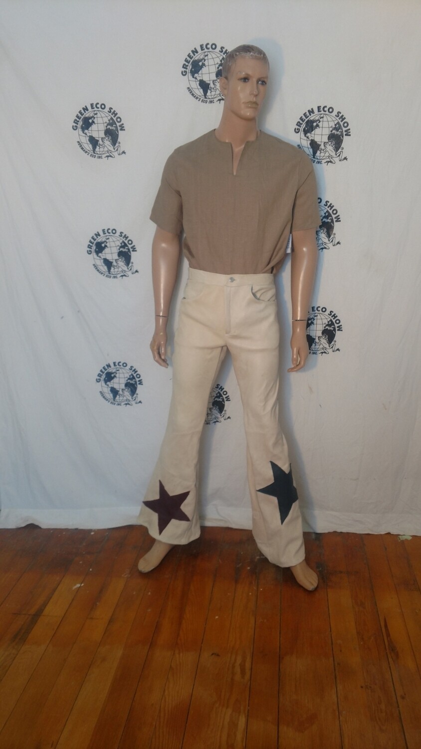 Buckskin bells pants jeans 31-32 x 34 Hermans USA Buckskin bells pants jeans 31-32 x 34 Hermans USA