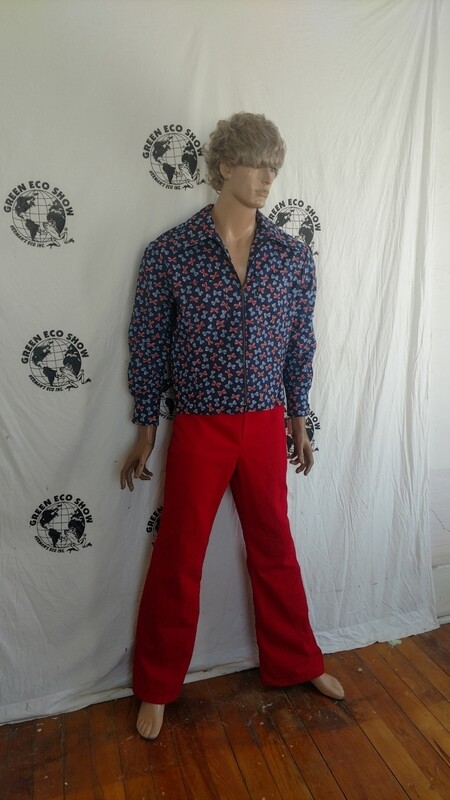 Mens matching set Shirt Jacket  sz 40 Pants 31