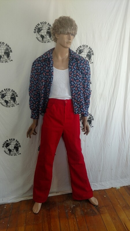 Mens matching set Shirt Jacket  sz 40 Pants 31