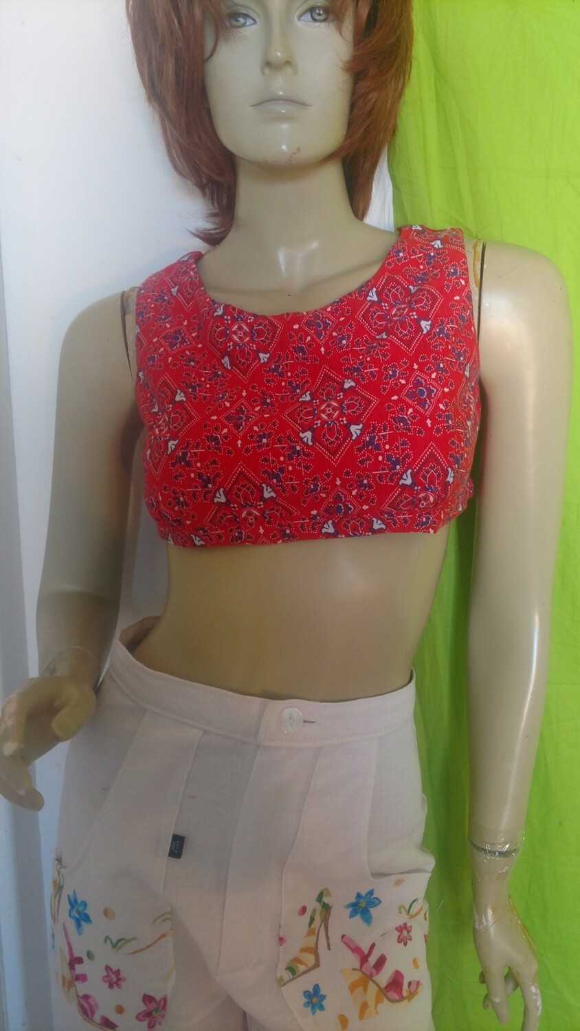 Banadana Crop top Hermans Eco USA S