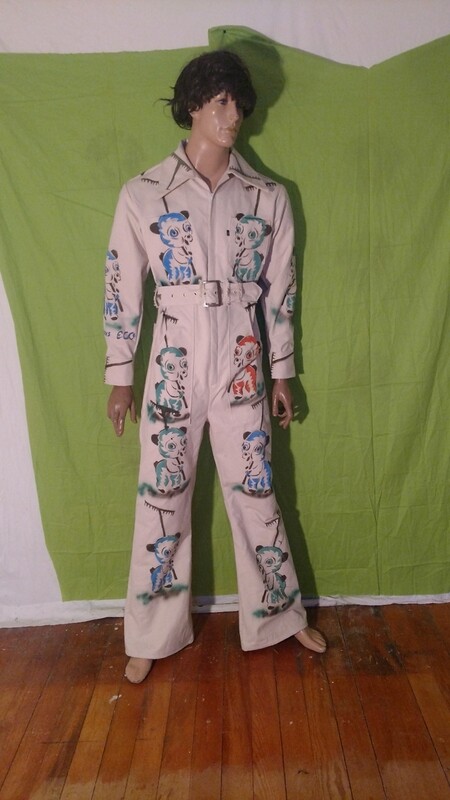 Gardening Panda Coveralls mens Jumpsuit L Hermans