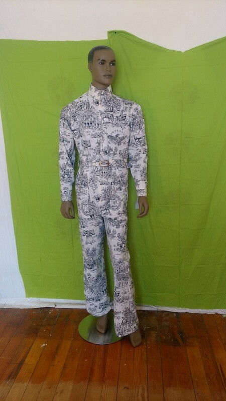 Mens Jumpsuit American Revolution S Hermans Eco