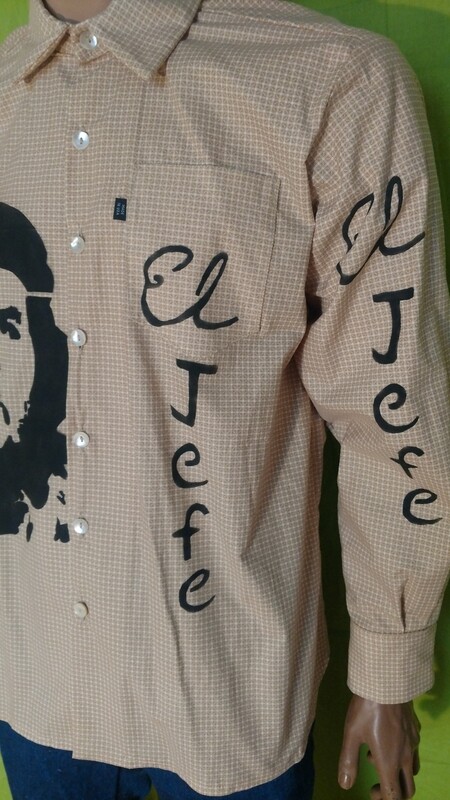 El Jefe Mens Shirt L Anna Herman