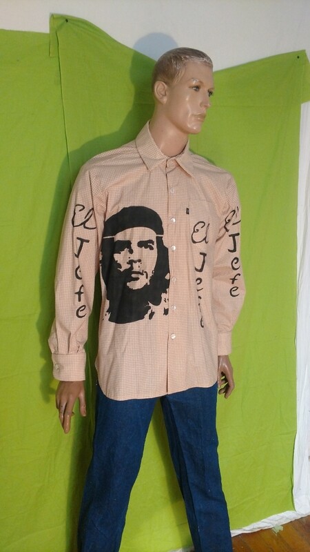 El Jefe Mens Shirt L Anna Herman
