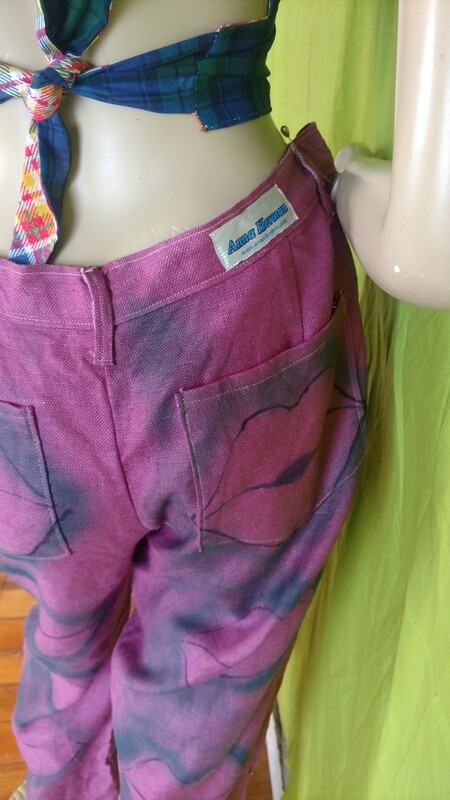 Womens Kiss pants hip riders M Hermans Eco USA