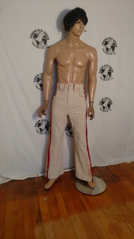 Fringed cowboy pants 32 Hermans Eco USA