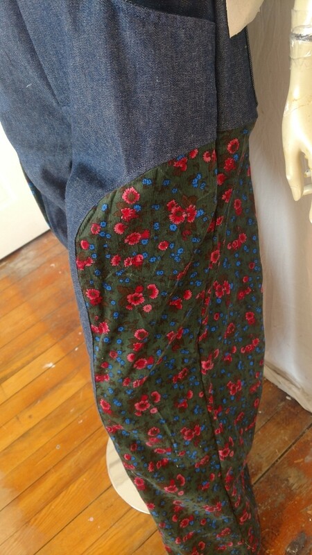 Womens bells M to L wide leg Pants jeans high waisted