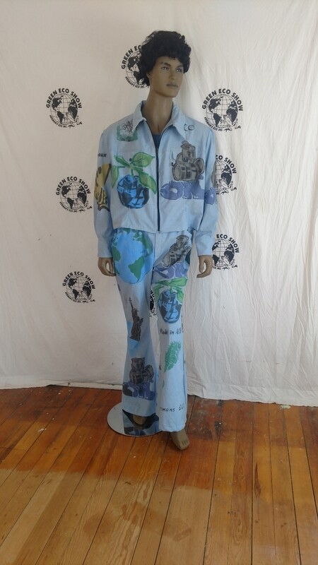 Mens Suit XL Environment Hermans Eco