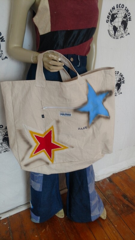 Beach Bag by Artists Dirk Lee & Anna Herman USA