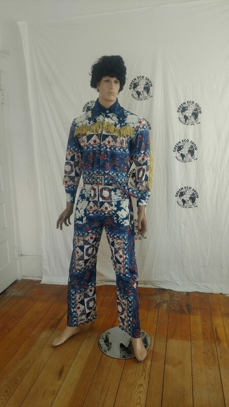 Mens Cowboy Jumpsuit L Hermans Eco