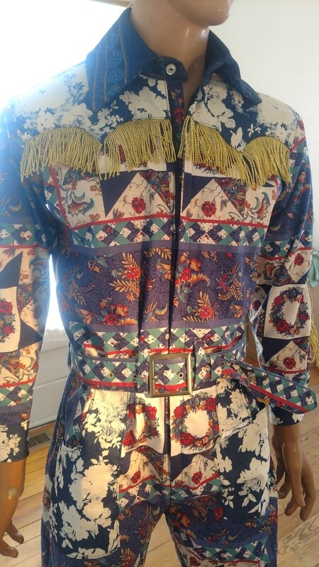 Mens Cowboy Jumpsuit L Hermans Eco