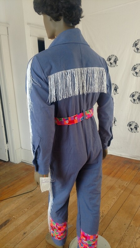Mens Patchwork Western Jumpsuit M to L Hermans
