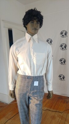 Mens Organic Cotton Dress Shirt M USA