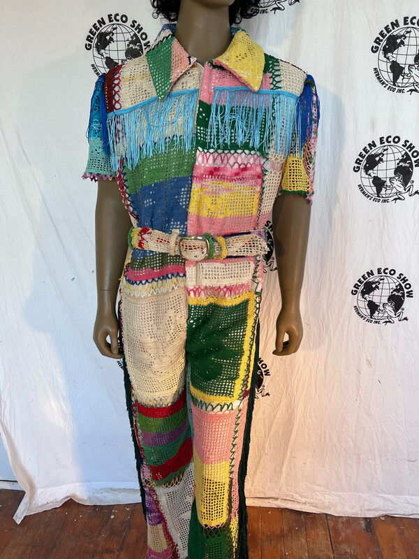 Mens Crochet jumpsuit L Hermans