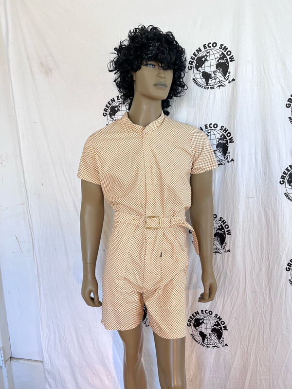 Mens Romper S Check Hermans Eco USA