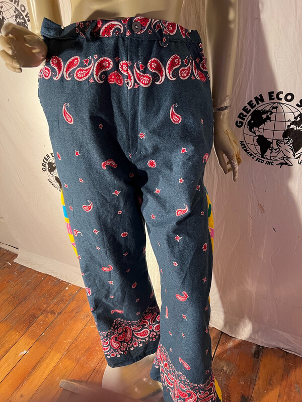 Womens Bells Insert Pants Large