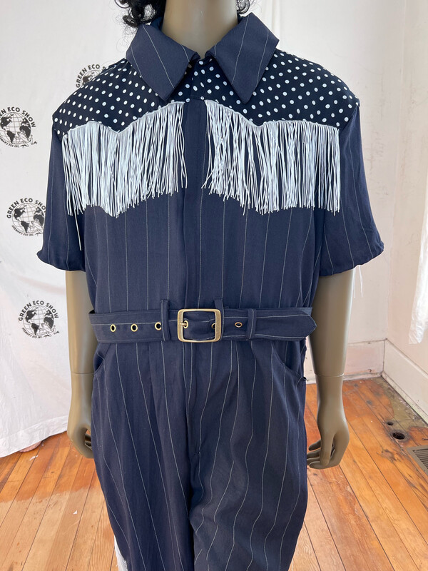 Mens Cowboy Jumpsuit XXXL Hermans Eco USA