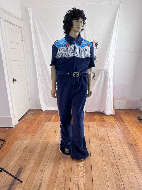 Mens Western Jumpsuit Corduroy 2X Hermans Eco