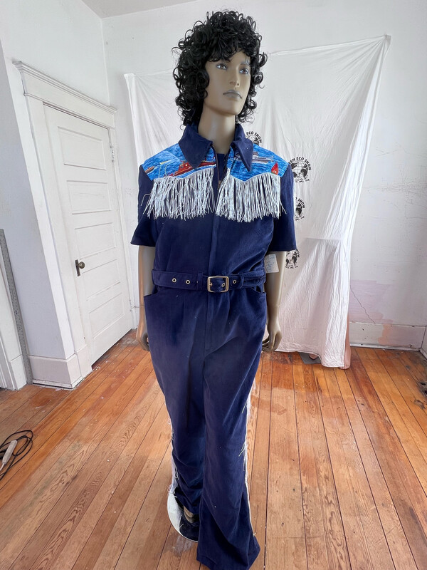 Mens Western Jumpsuit Corduroy 2X Hermans Eco