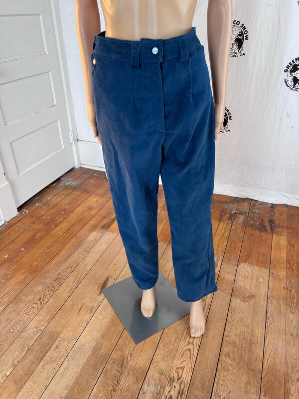 Womens Western Corduroy Pants 31” High Waisted