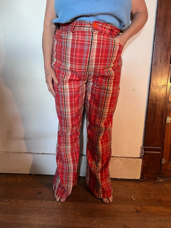 Womens Pants XL High Waisted Bells