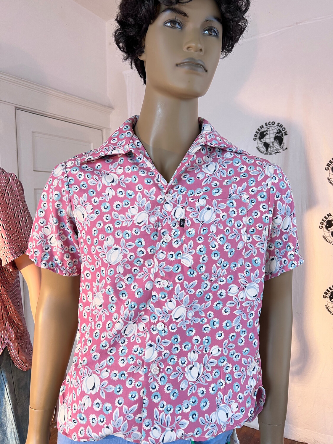 Mens Rayon Shirt L By Anna Herman