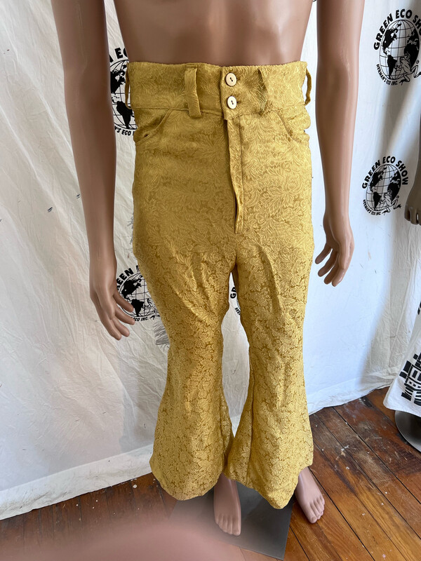 Mens Gold Lamee fringe bells Hermans S