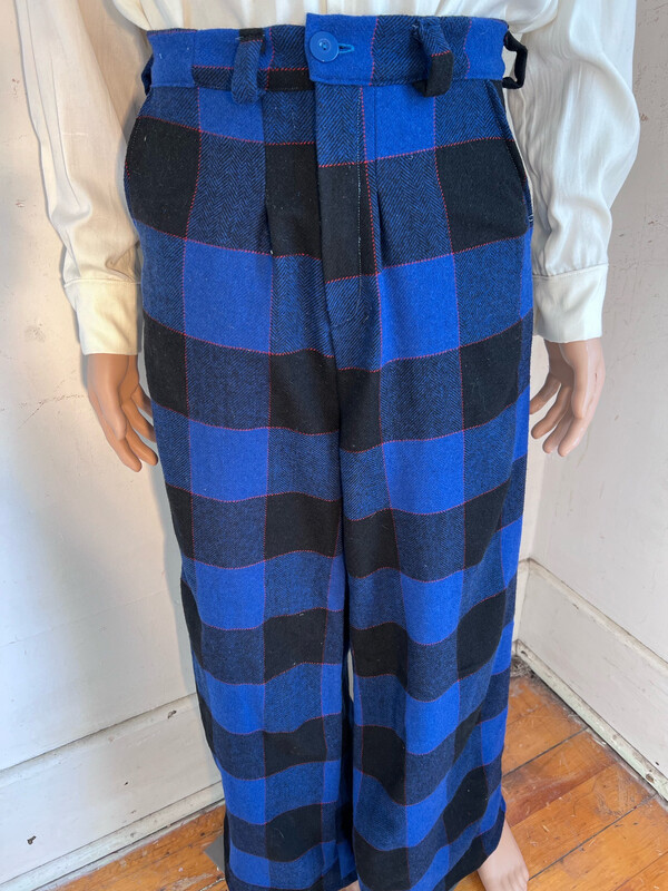 Mens Wool Bell Bottom Pants 30”