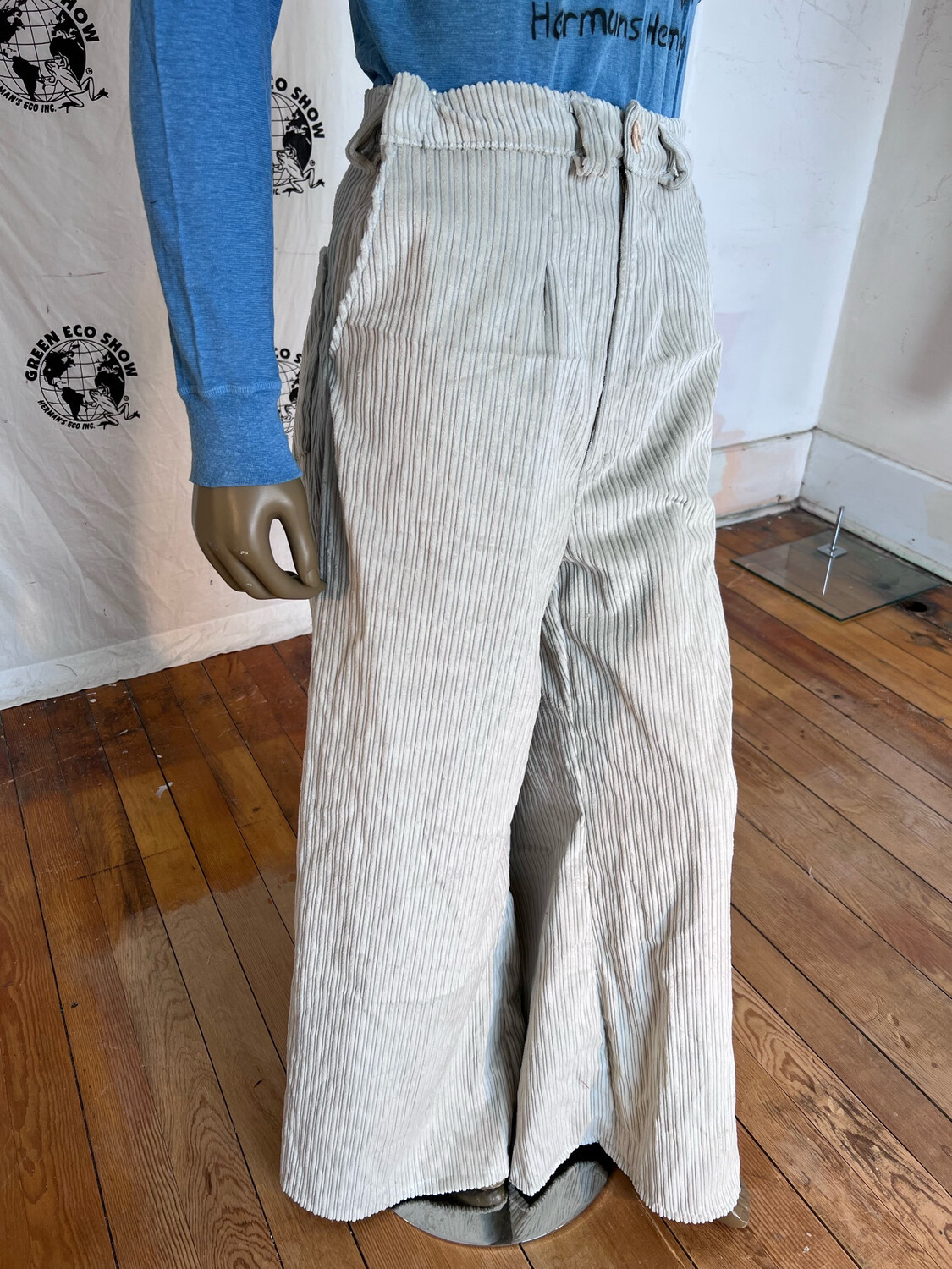 Mens Wide Wale Cords Pants 36 Bells by Anna Herman