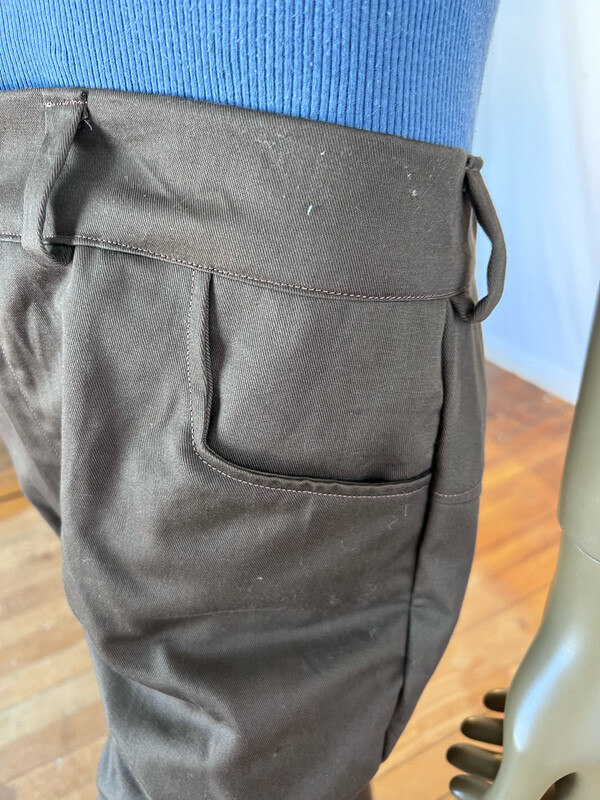 Brown Western Bell Bottom Pants 36” Hermans Eco USA