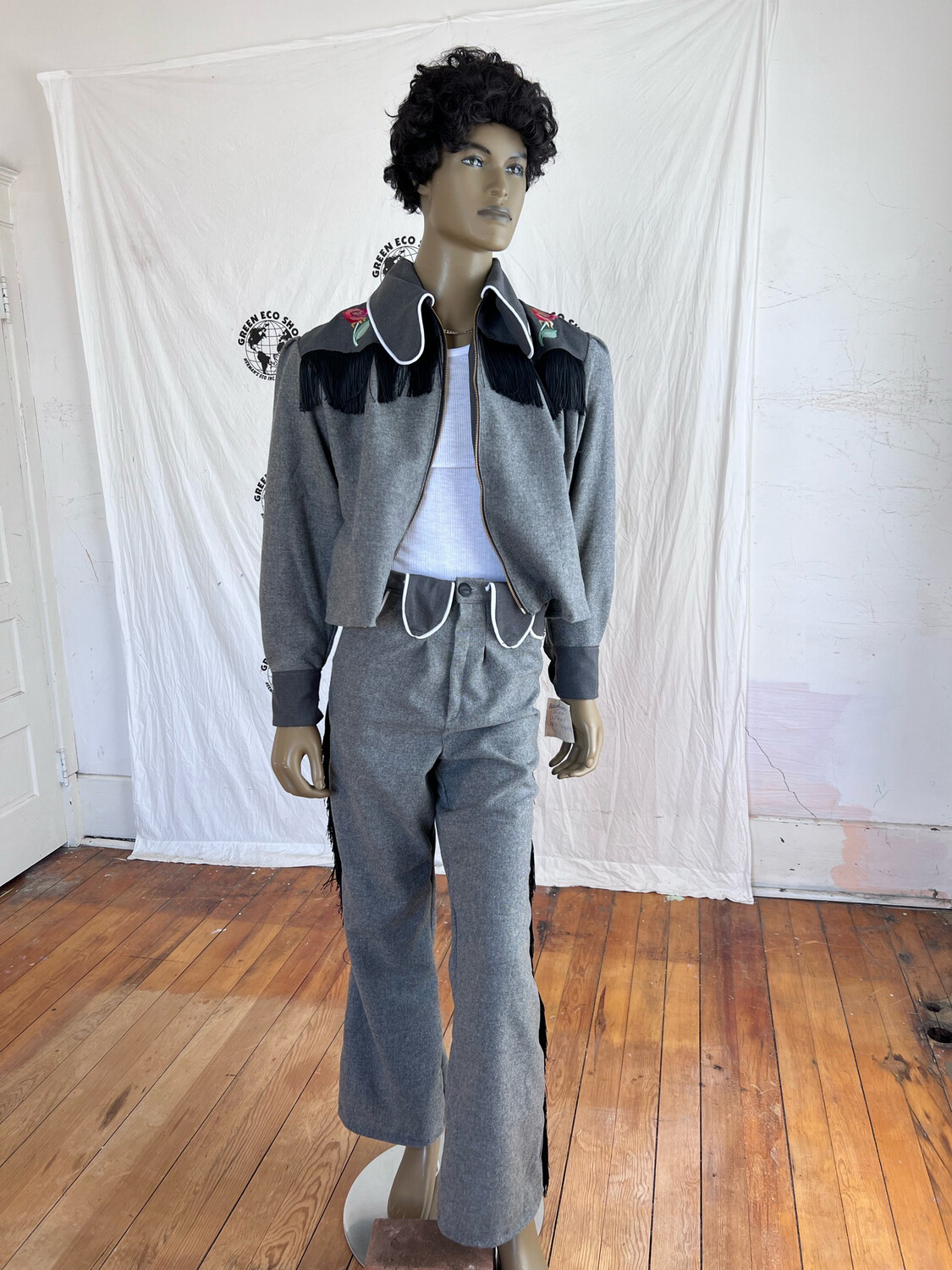 Wool Western Suit By Anna Herman 42 34 X31