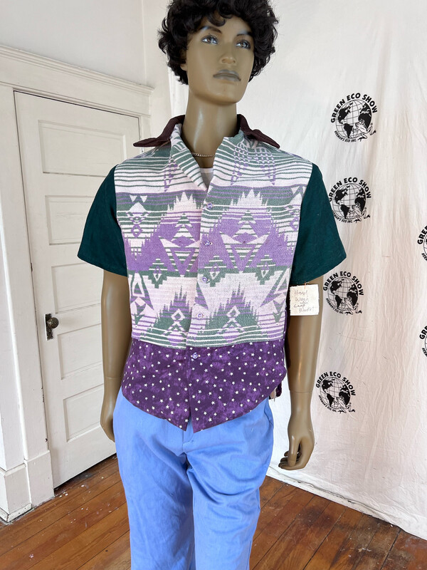 The Camp Blanket Shirt Mens L By Anna Herman