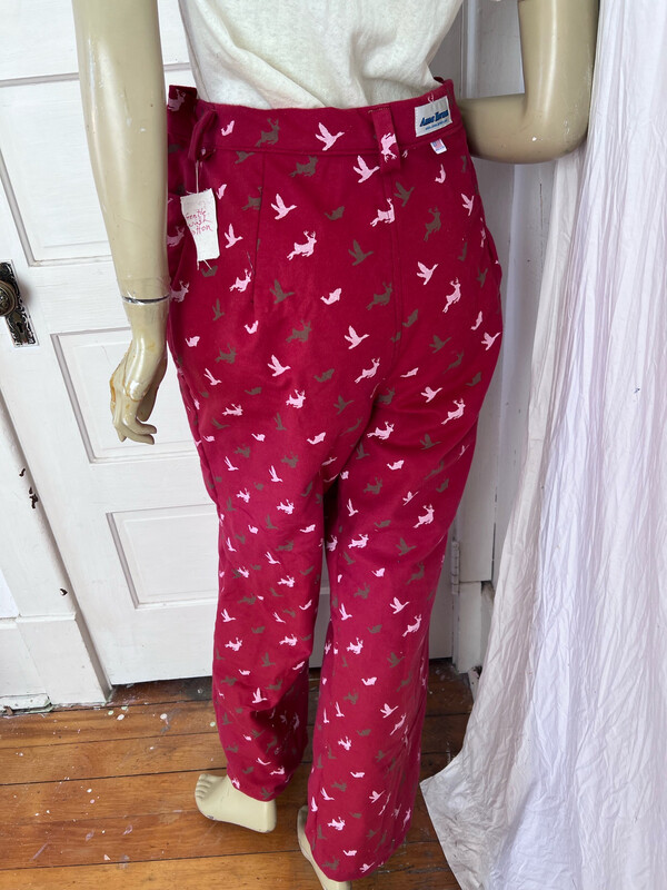 Women’s Endangered Species L Wide Leg Pants By Herman