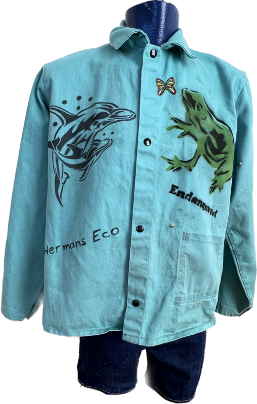 Men&#39;s Endangered Repurposed Work wear by Anna Herman XL