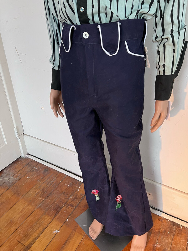 Men’s Western Pants Bells Roses By Herman