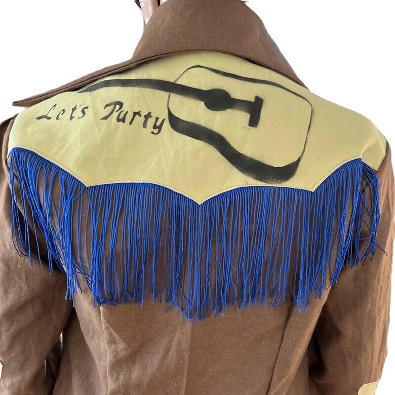 Th Malibu Western Shirt M  By Anna Herman
