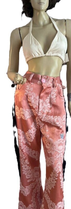 Western Fringe Womens Bell Bottom Pants W 30"