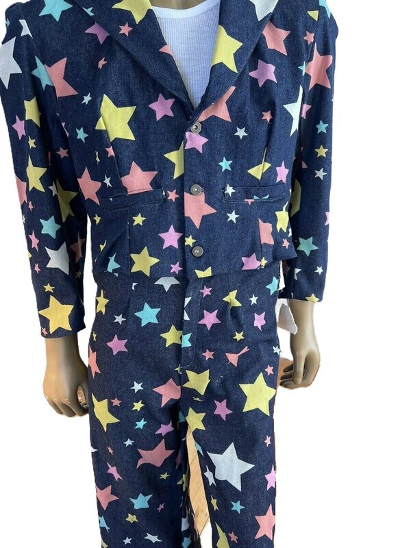 Mens Star Suit 42 , 32 X32  Bells By Anna Herman