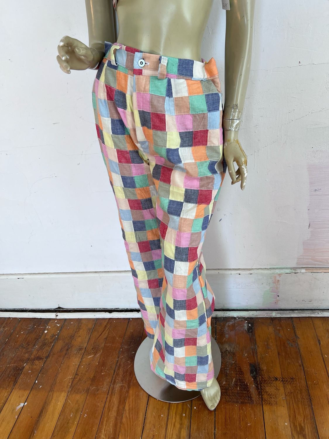 Women’s Patchwork Pants L 33”