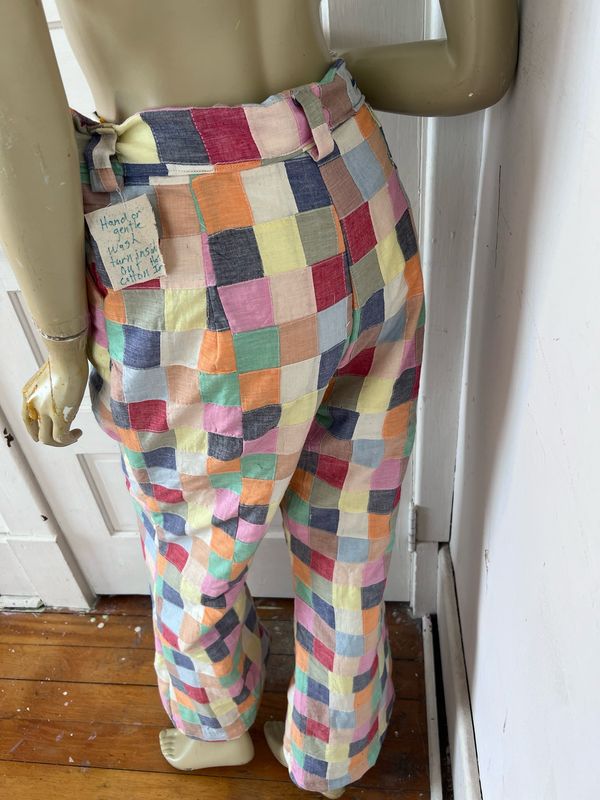 Women’s Patchwork Pants L 33”