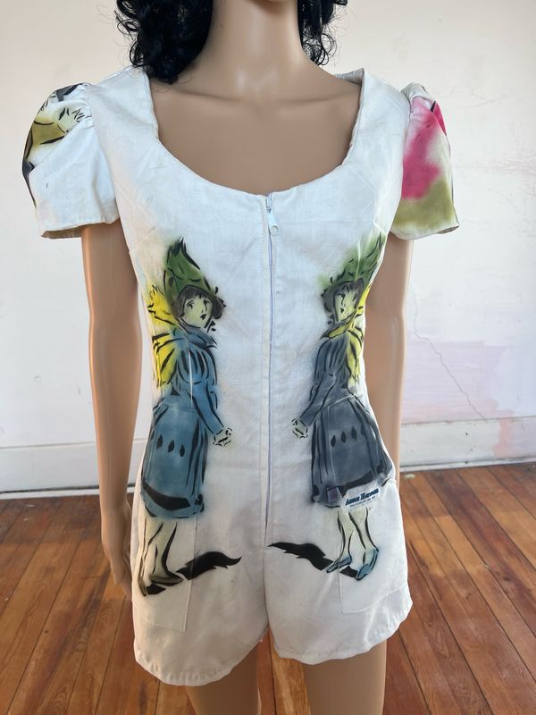 Women’s People Painted Romper S By A Herman USA